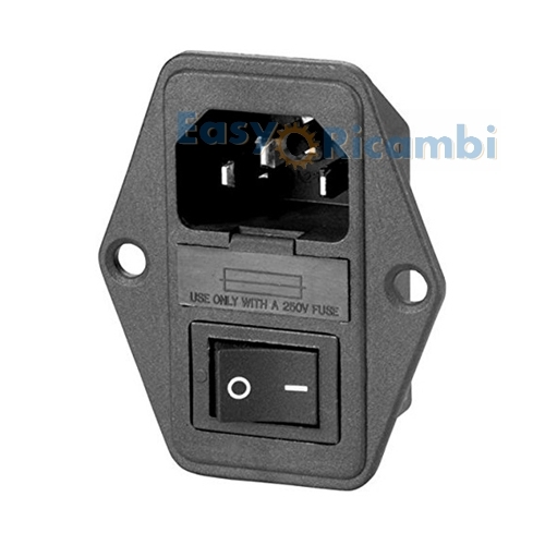 Connettore pannello con - connettore, da
