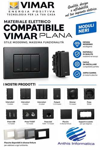 Vimar plana compatibile colore - vimar,