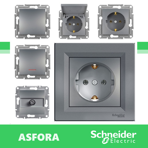 Schneider asfora acciaio - asfora, prese