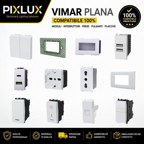 Kit vimar plana compatibile - kit,